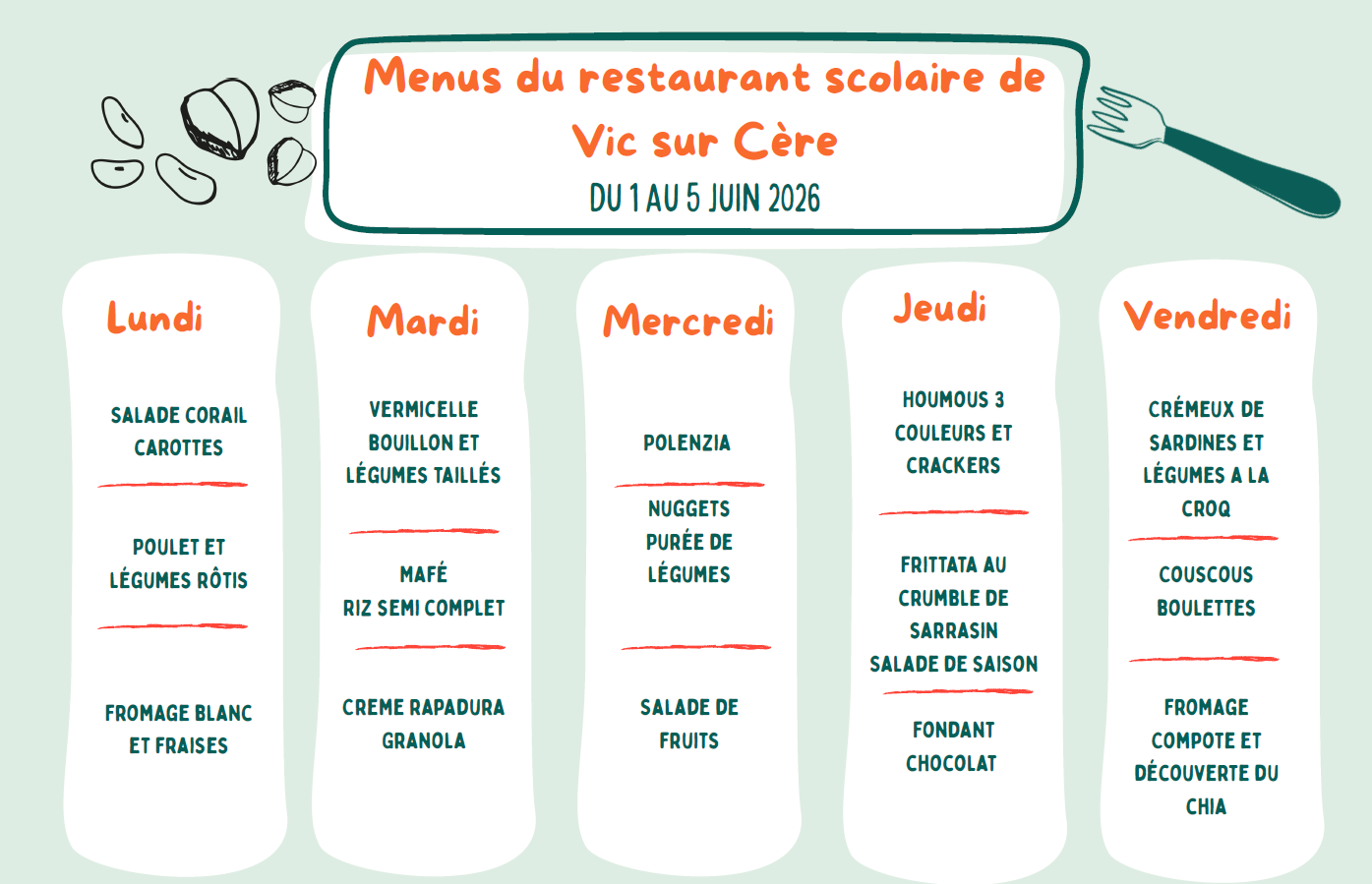 Semaine du fait maison bio et local à Vic-sur-Cère