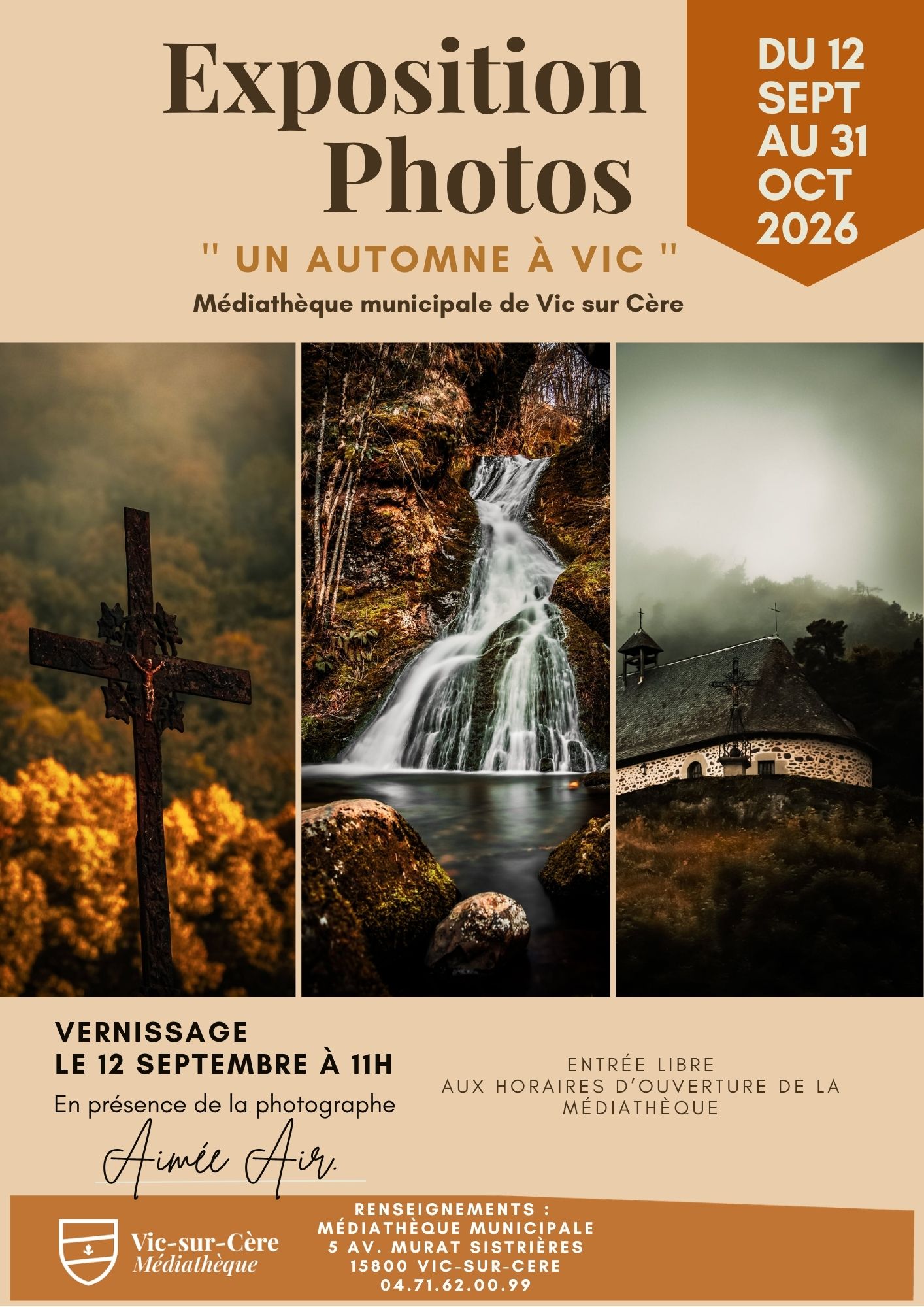 Exposition photos « Un automne à Vic », Aimée Air