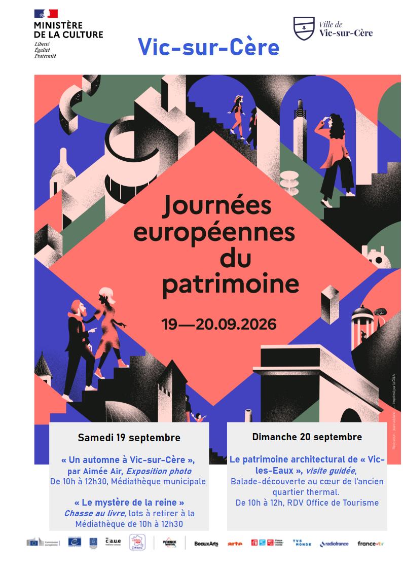 Journées européennes du patrimoine à Vic-sur-Cère : découvrez la ville autrement